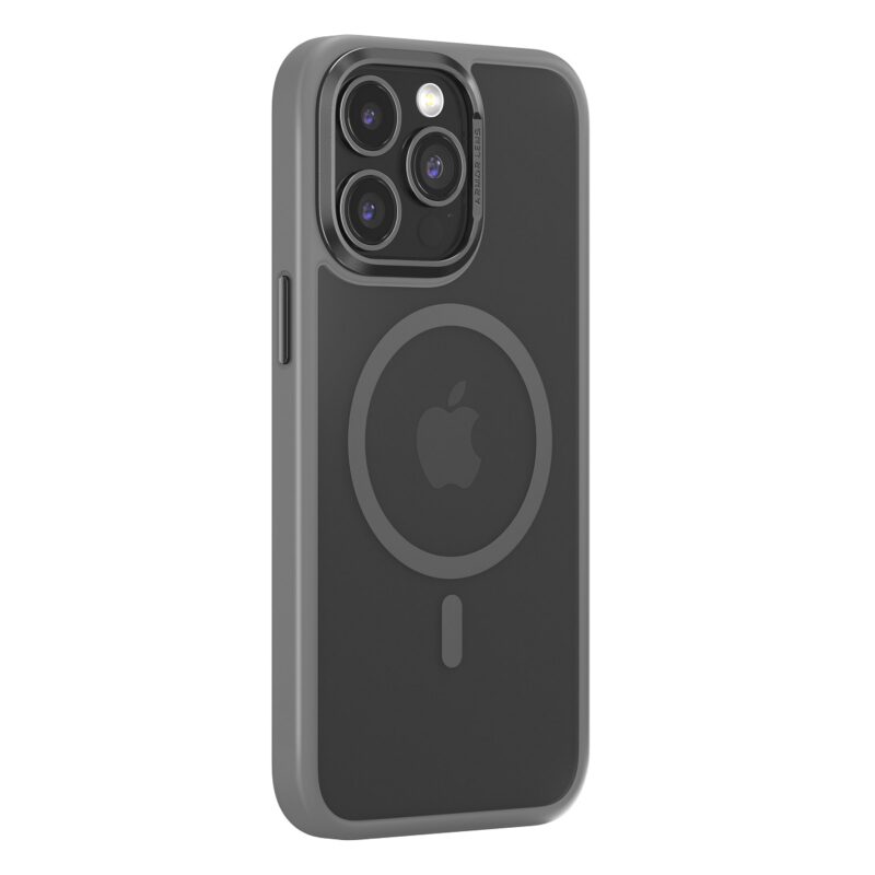 Comma case Joy Elegant Mag for iPhone 15 Plus gray