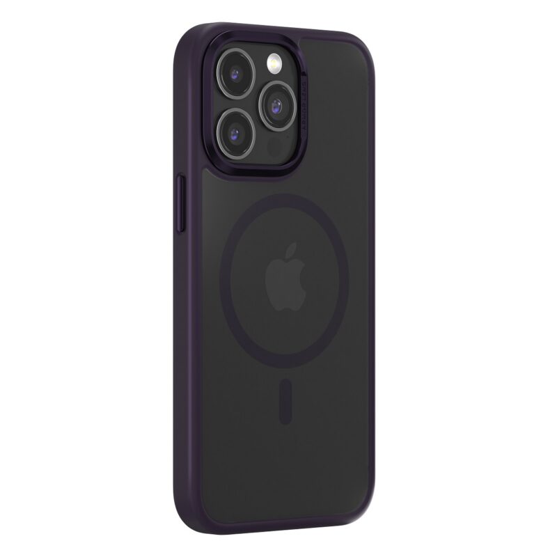 Comma case Joy Elegant Mag for iPhone 15 Pro Max deep purple