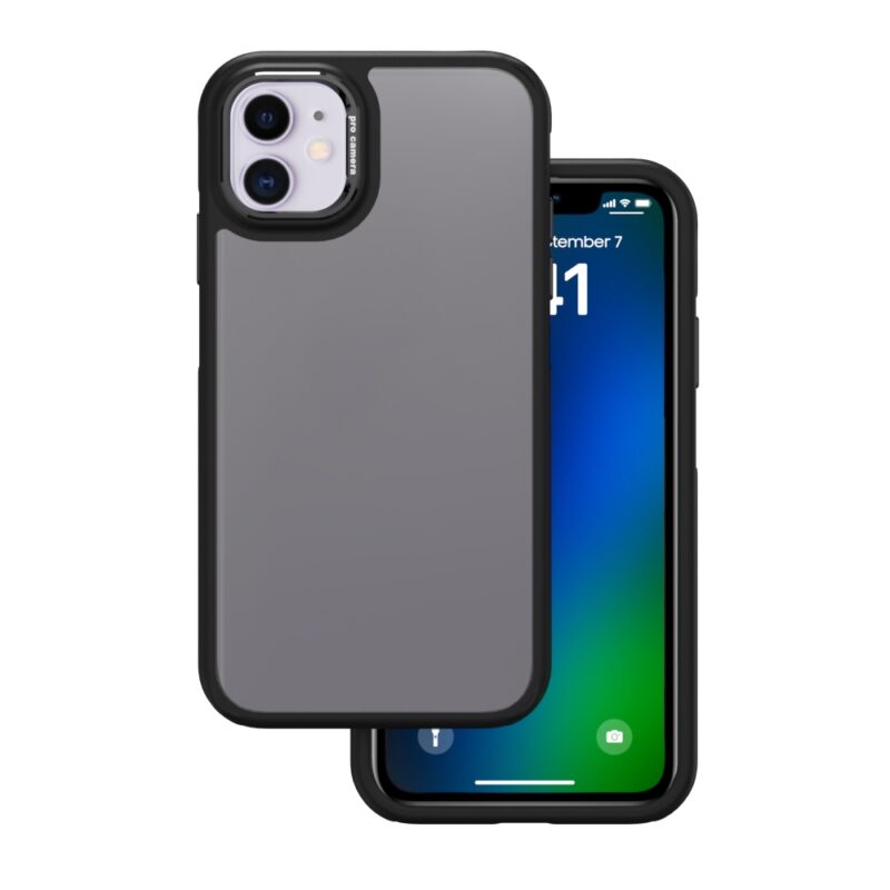 Crystal Black case for iPhone 11 black