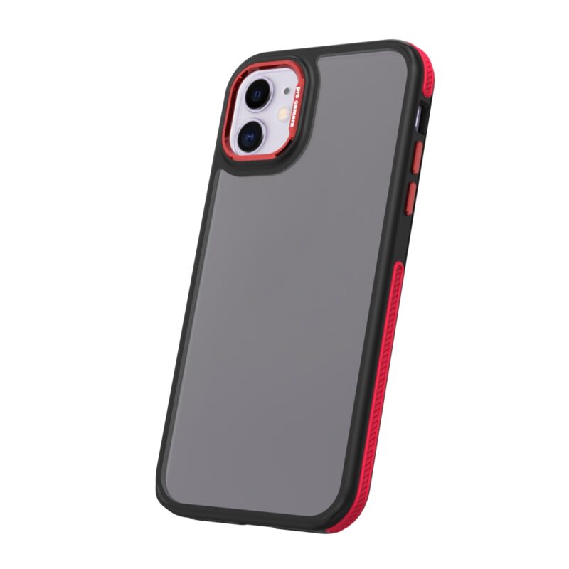 Crystal Black case for iPhone 11 red - Image 3