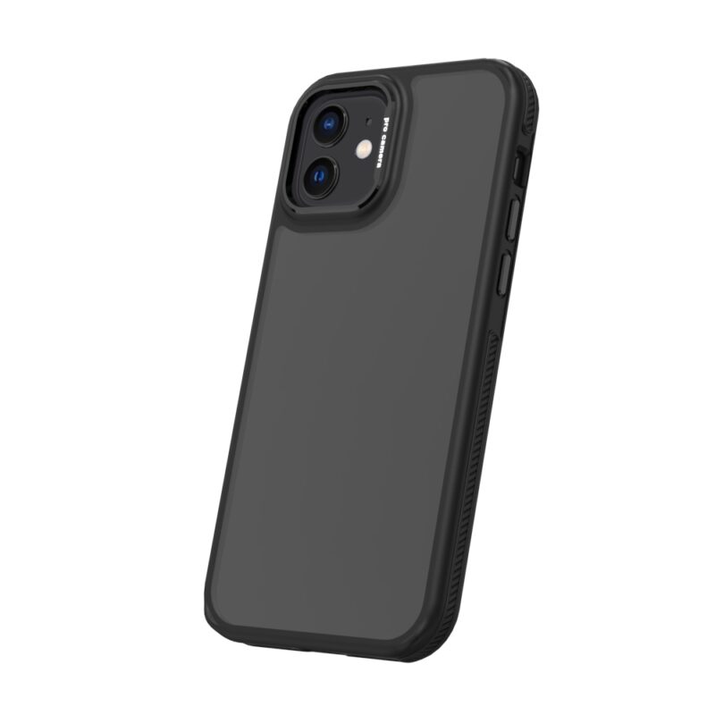 Crystal Black case for iPhone 12 / 12 Pro 6,1" black - Image 3