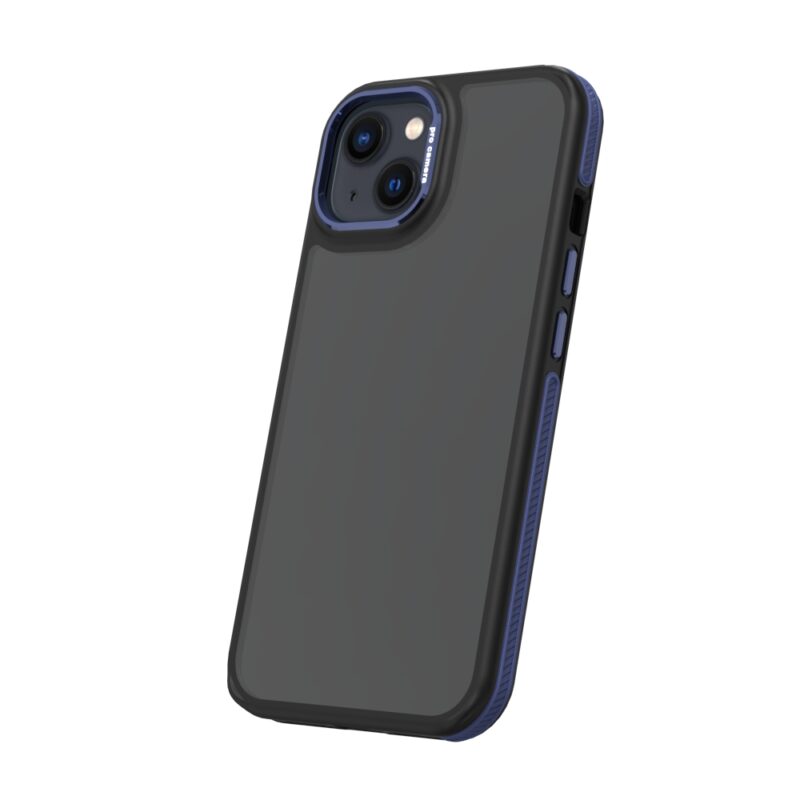 Crystal Black case for iPhone 13 / 14 6,1" blue - Image 3