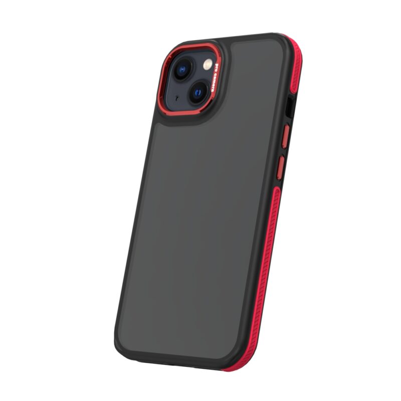 Crystal Black case for iPhone 13 / 14 6,1" red - Image 3