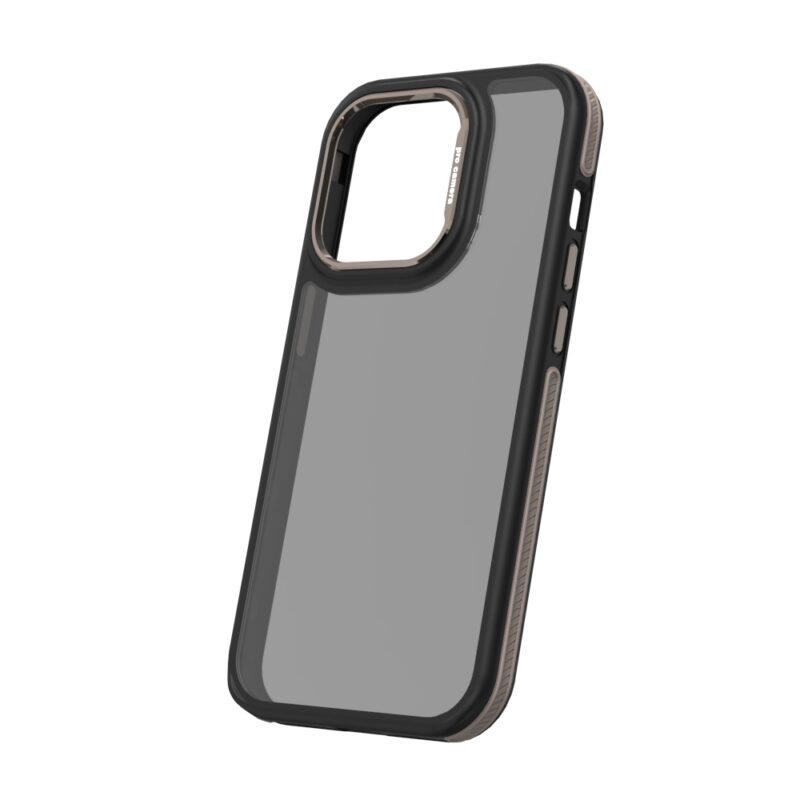 Crystal Black case for iPhone 14 Pro 6,1" grey - Image 3