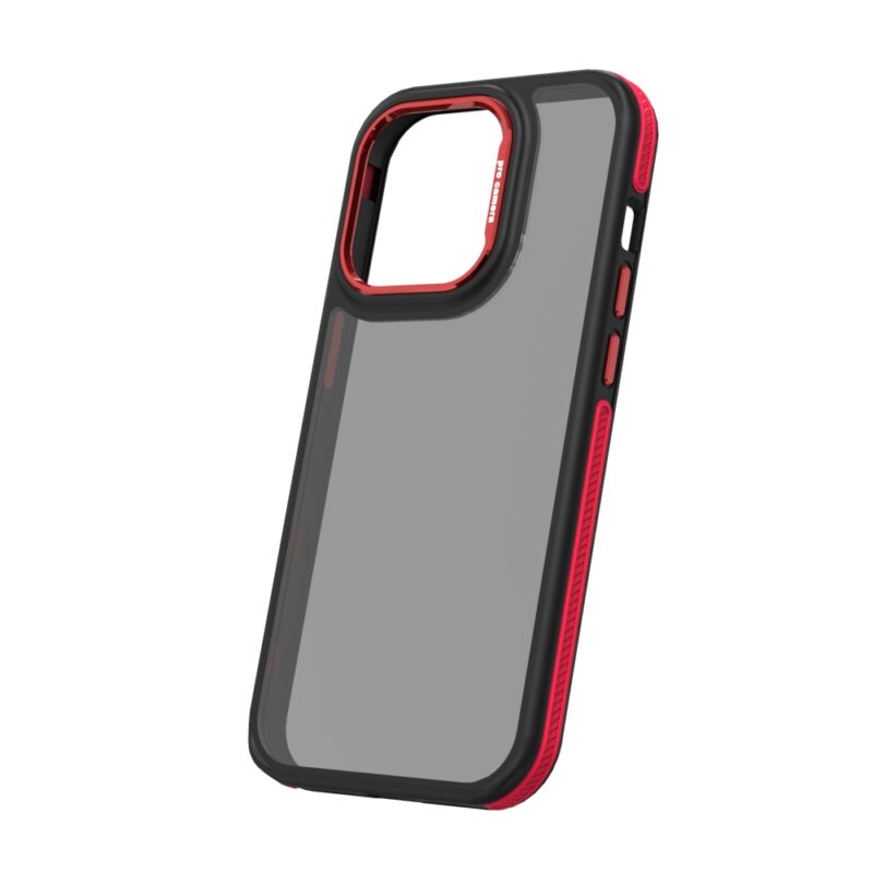 Crystal Black case for iPhone 14 Pro 6,1" red - Image 3