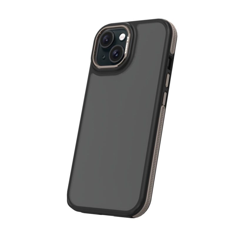 Crystal Black case for iPhone 15 6,1" grey - Image 3