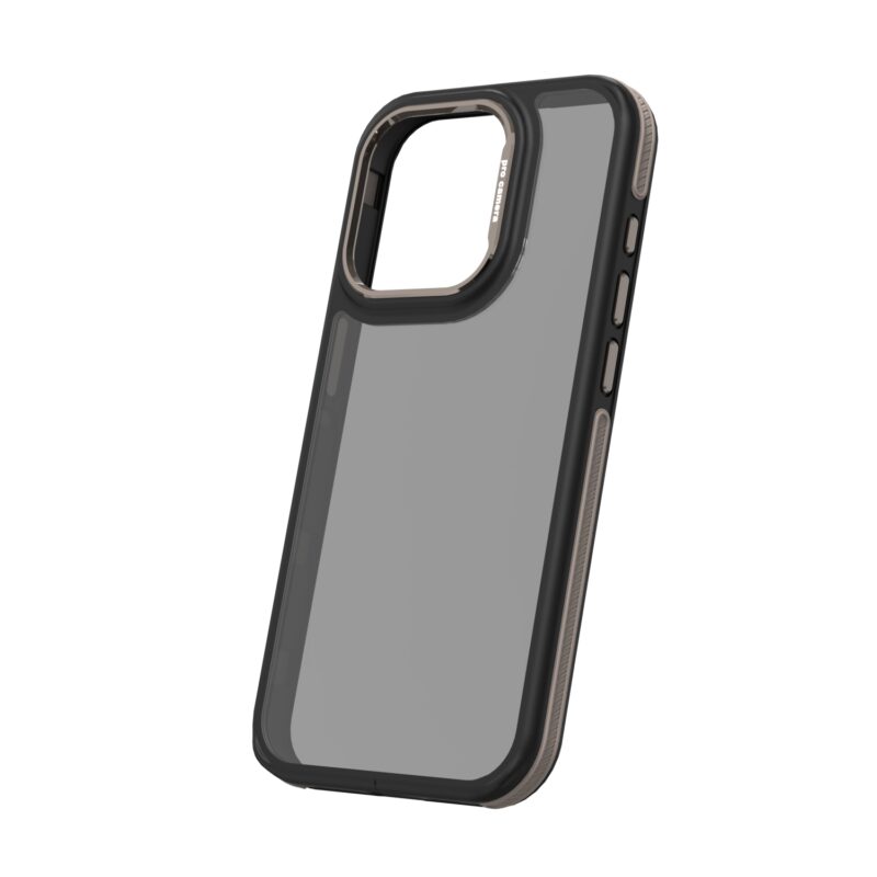 Crystal Black case for iPhone 15 Pro 6,1" grey - Image 4