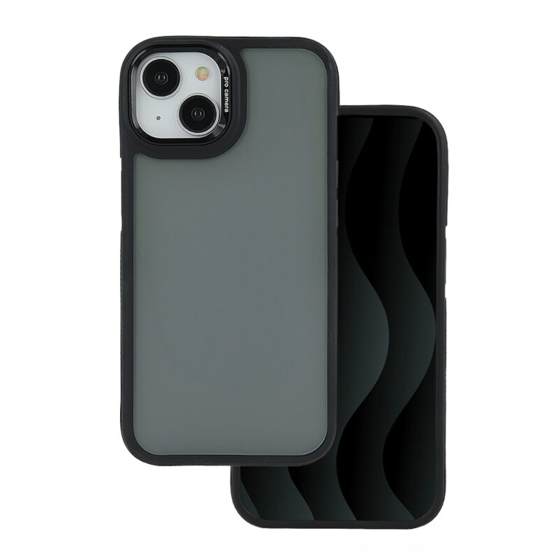 Crystal Black case for iPhone 16 6,1" black