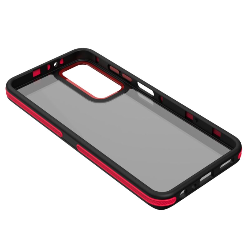 Crystal Black case for Samsung Galaxy A05S red - Image 5