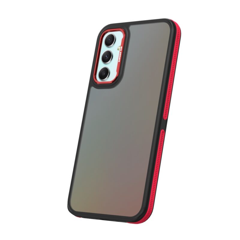 Crystal Black case for Samsung Galaxy A34 5G red - Image 3