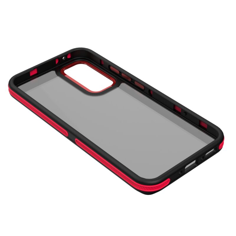 Crystal Black case for Samsung Galaxy A34 5G red - Image 5