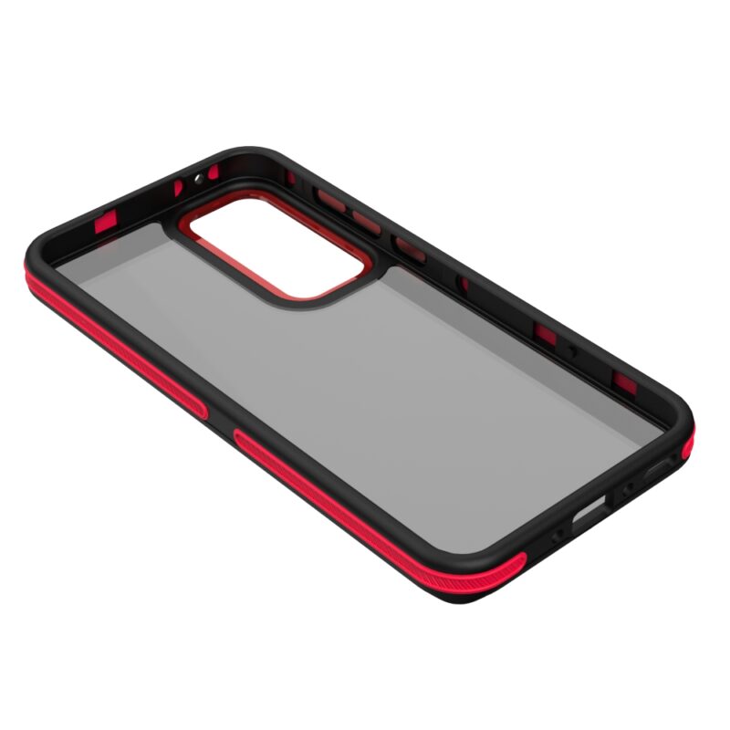 Crystal Black case for Samsung Galaxy A35 5G red - Image 5