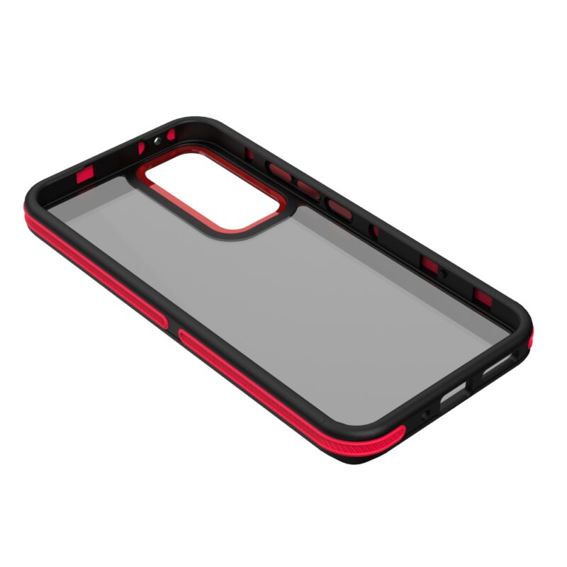 Crystal Black case for Samsung Galaxy A54 5G red - Image 5