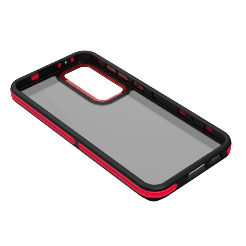 Crystal Black case for Samsung Galaxy S23 FE red - Image 5