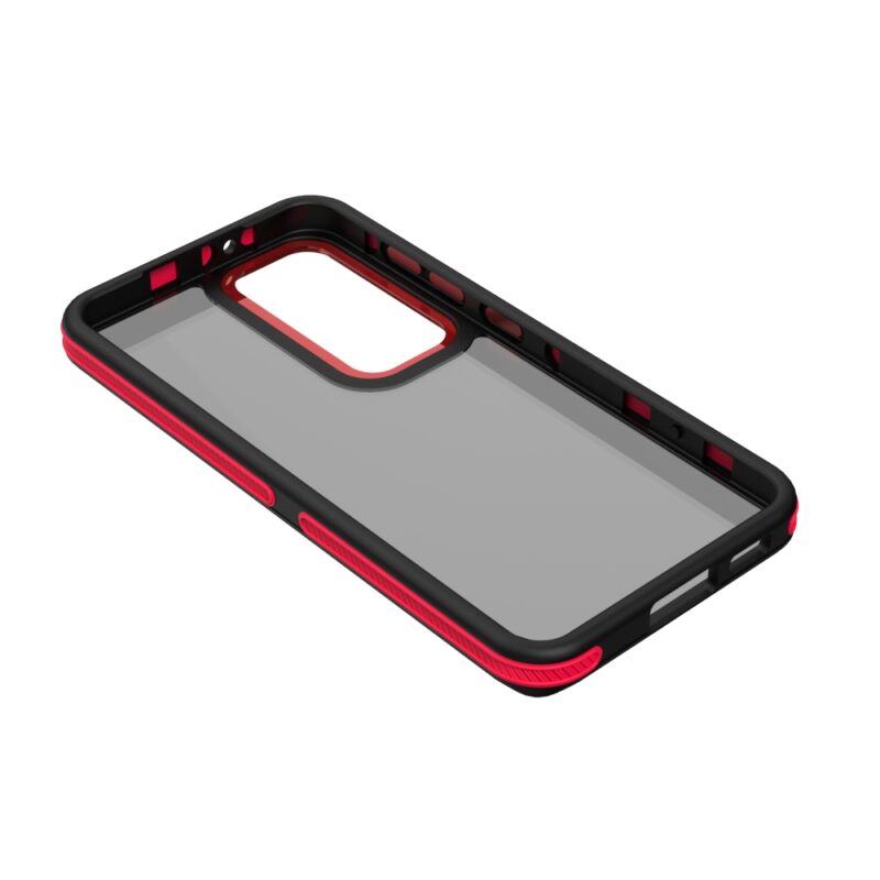 Crystal Black case for Samsung Galaxy S23 red - Image 5