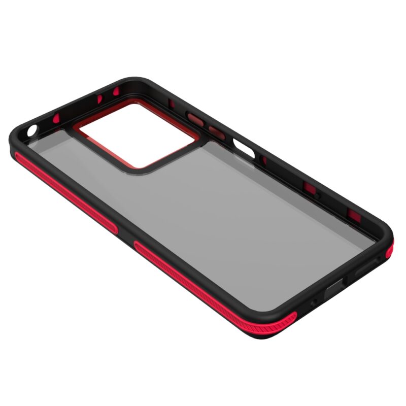 Crystal Black case for Xiaomi Redmi 13C 4G / 13C 5G / Poco C65 red - Image 5