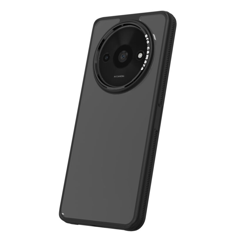 Crystal Black case for Xiaomi Redmi A3 4G (Global) black - Image 3