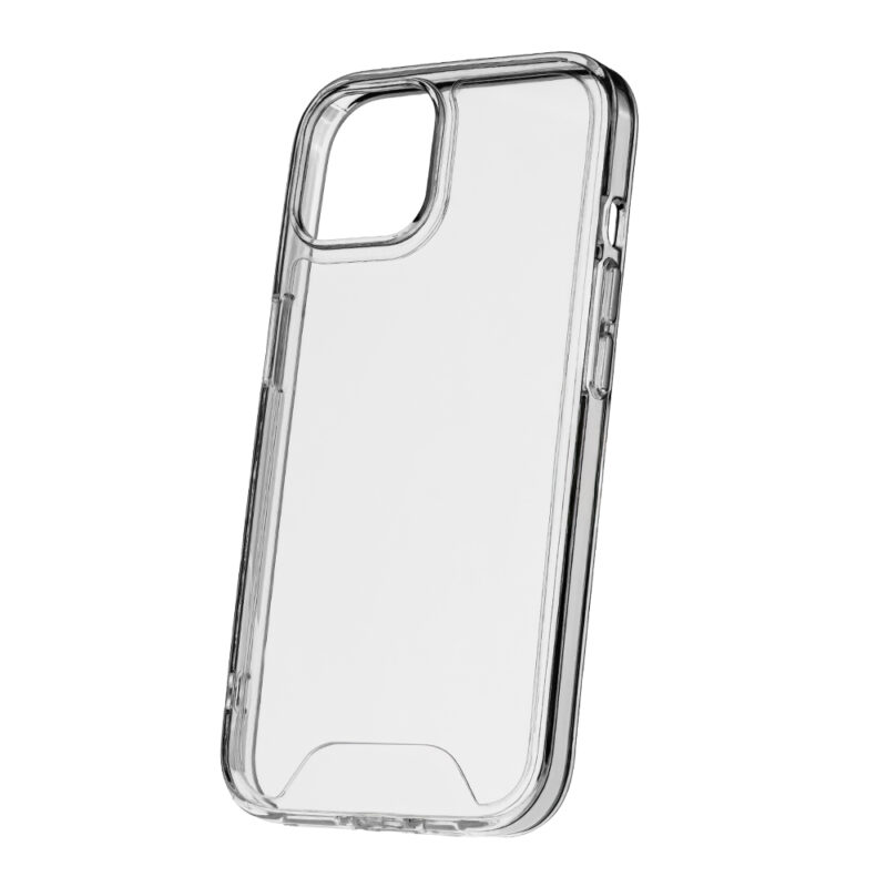 Crystal case for iPhone X / XS transparent big hole - Image 3