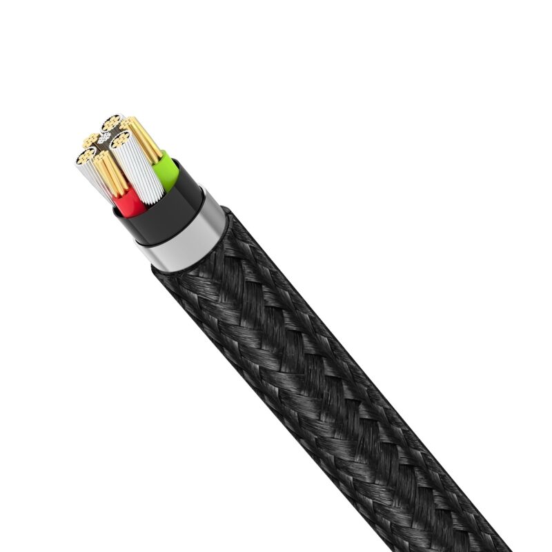 Devia cable Gracious EC207 USB - MicroUSB 2,0 m 2,1A black - Bild 4