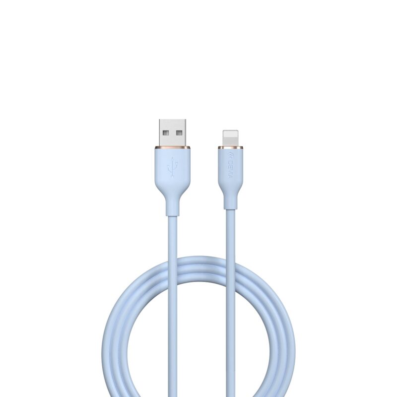 Devia cable Jelly EC630 USB - Lightning 1,2 m 2,4A blue