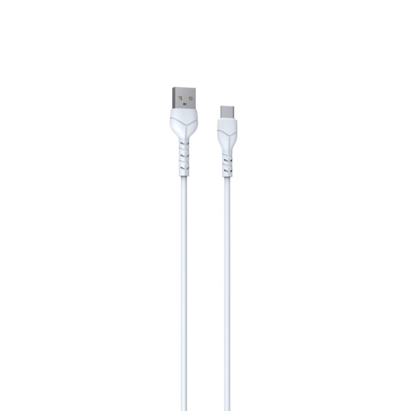 Devia cable Kintone EC145 USB - USB-C 1,0 m 2,1A white - Bild 3