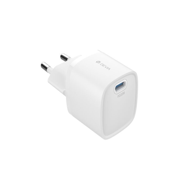 Devia wall charger Extreme Mini PD GaN 20W 1x USB-C white