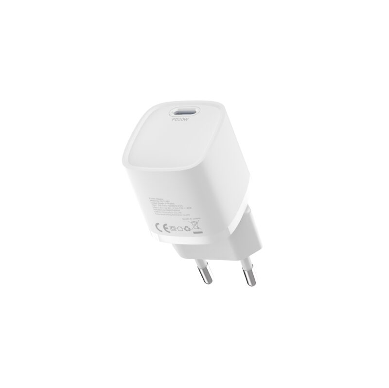 Devia wall charger Extreme Mini PD GaN 20W 1x USB-C white - Bild 3