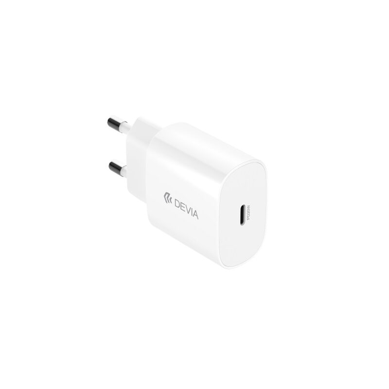 Devia wall charger Rocket PD 20W 1x USB-C white + cable USB-C - Lightning - Bild 3