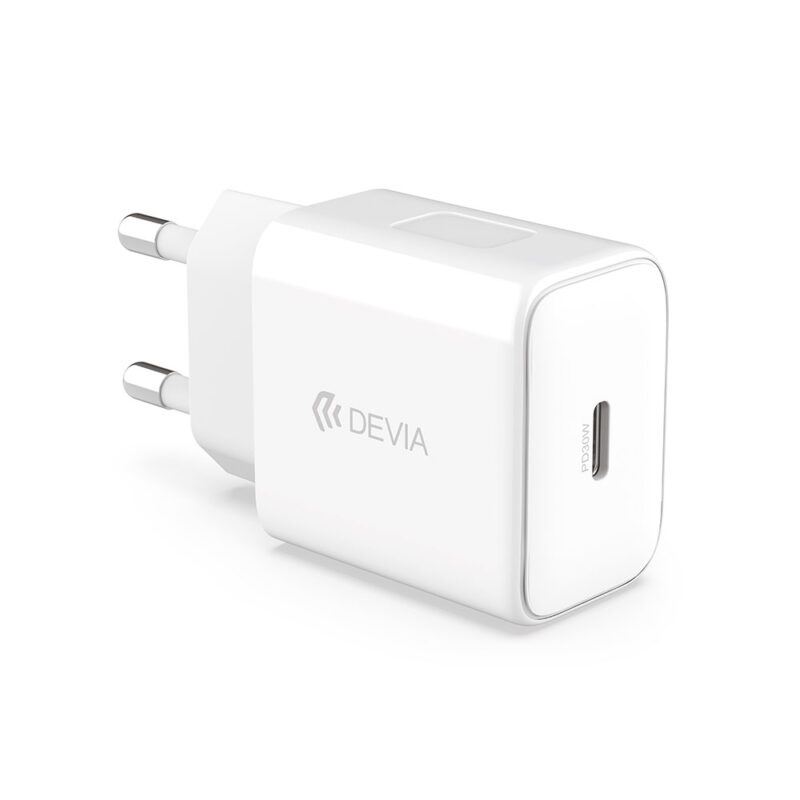 Devia wall charger Smart PD 30W 1x USB-C white