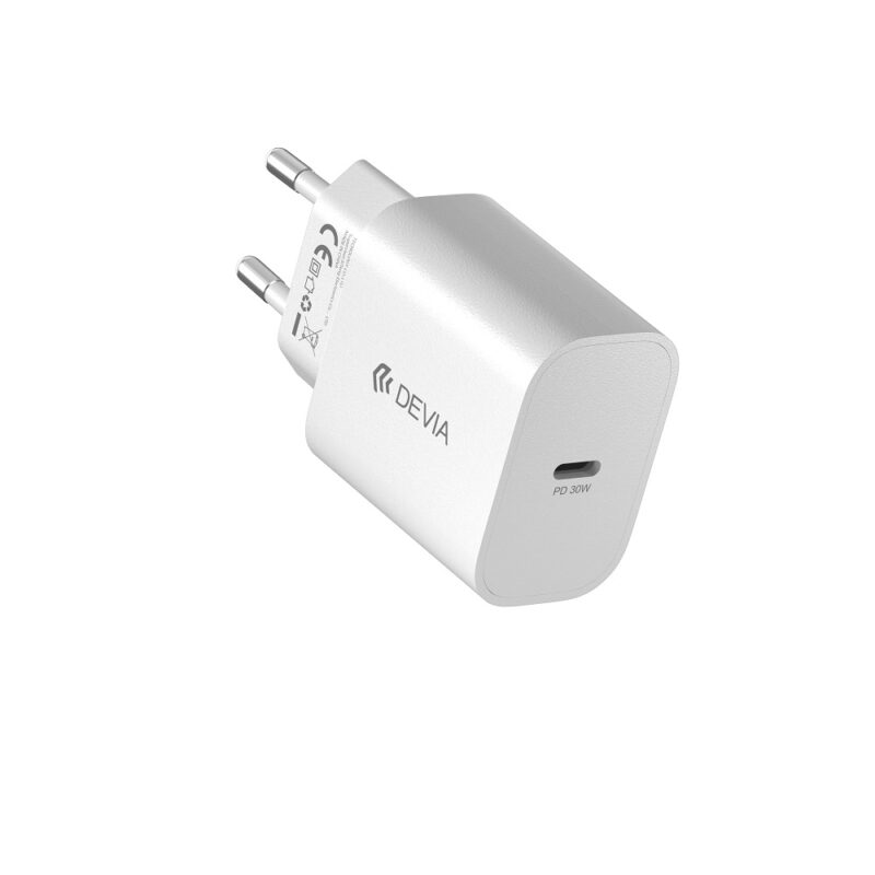 Devia wall charger Smart PD GaN 30W 1x USB-C white - Bild 3