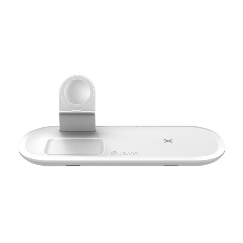 Devia wireless charger 3in1 Smart 15W white - Bild 4