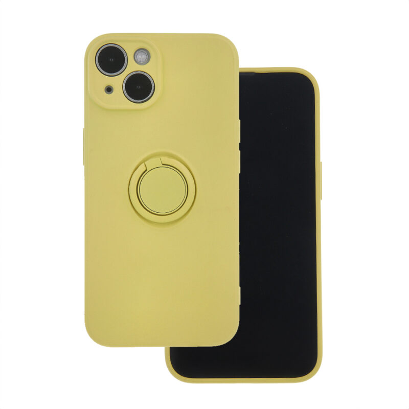 Finger Grip case for iPhone 11 yellow