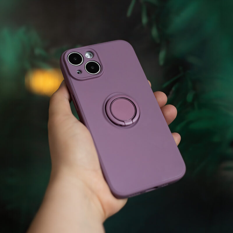 Finger Grip case for iPhone 16 Pro 6,3" light purple - Bild 14