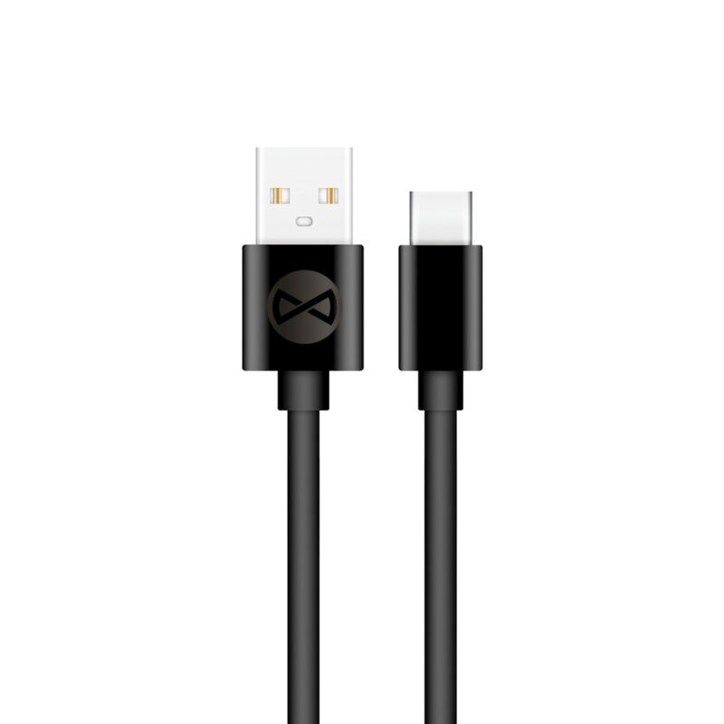 Forever cable USB - USB-C 1,0 m 3A black