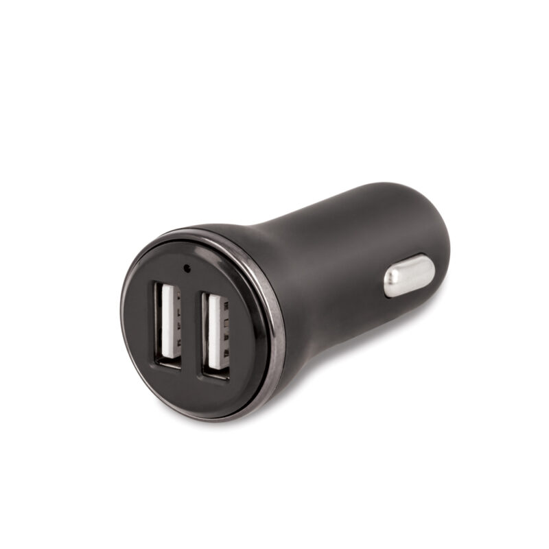 Forever CC-03 car charger 2x USB 2,4A black - Bild 4