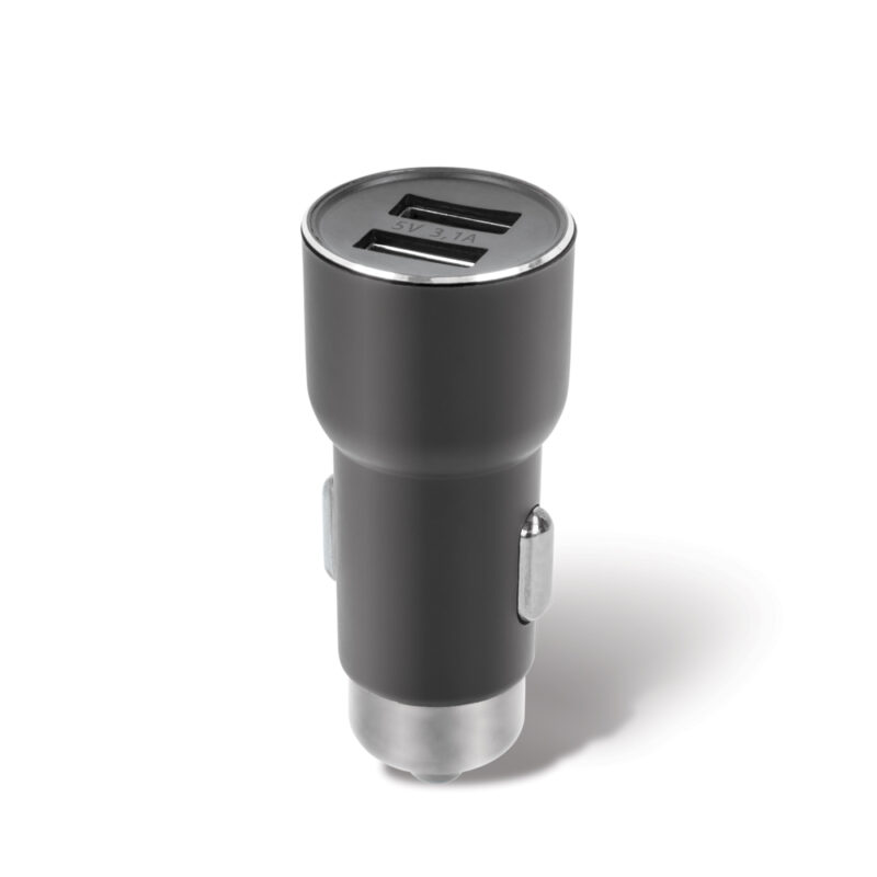 Forever CC-04 car charger 2x USB 3.1A black - Bild 4