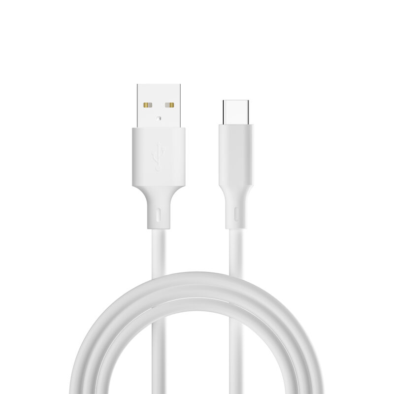 Forever recycling cable USB-A - USB-C 1,5m 3A KR60-AC-00 white - Bild 3