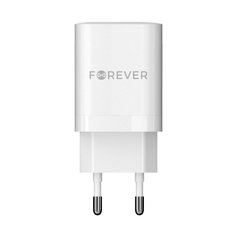 Forever TC-05-35CC GaN PD QC charger 2x USB-C 35W white - Bild 3