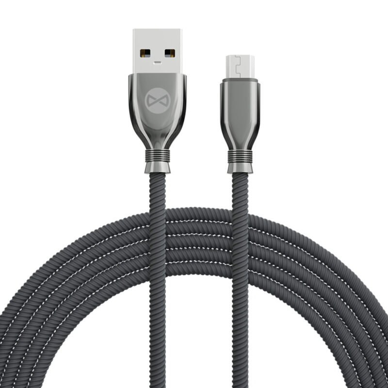 Forever Tornado cable USB - microUSB 1,0 m 3A black - Bild 3