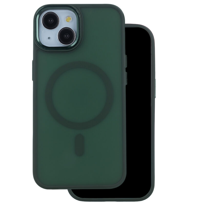 Frozen Mag case for iPhone 12 / 12 Pro 6,1" green