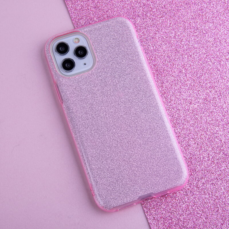 Glitter 3in1 case for iPhone 15 Pro 6,1" pink - Bild 7