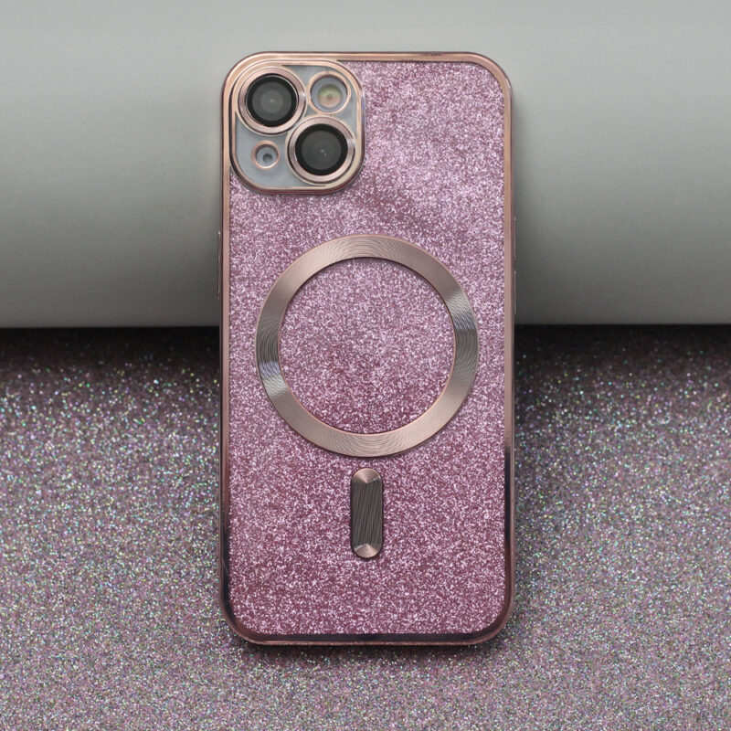 Glitter Chrome Mag case for iPhone 11 pink - Bild 3