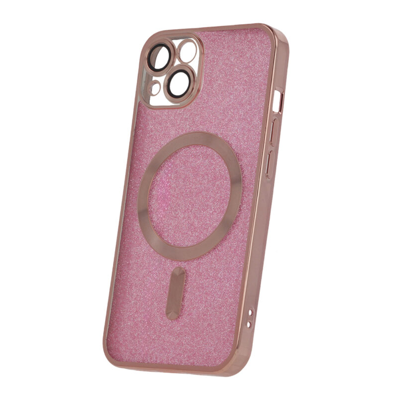 Glitter Chrome Mag case for iPhone 11 pink - Bild 4