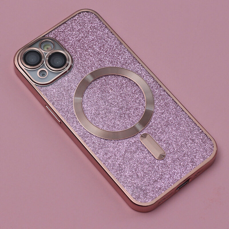 Glitter Chrome Mag case for iPhone 11 pink - Bild 6