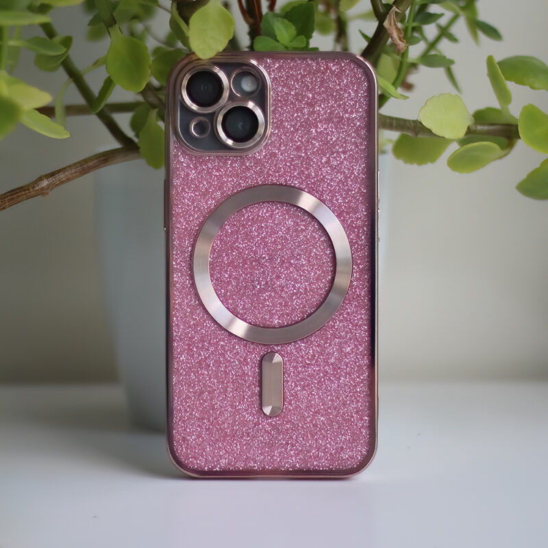 Glitter Chrome Mag case for iPhone 11 pink - Bild 9