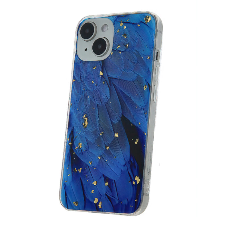 Gold Glam case for iPhone 11 blue - Bild 3