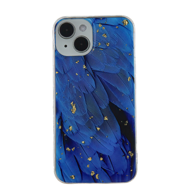 Gold Glam case for iPhone 11 blue - Bild 4