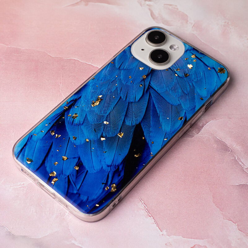 Gold Glam case for iPhone 11 blue - Bild 6