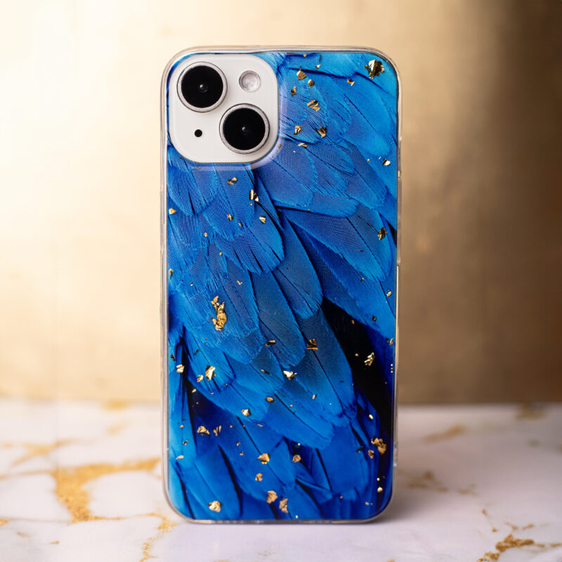 Gold Glam case for iPhone 11 blue - Bild 8