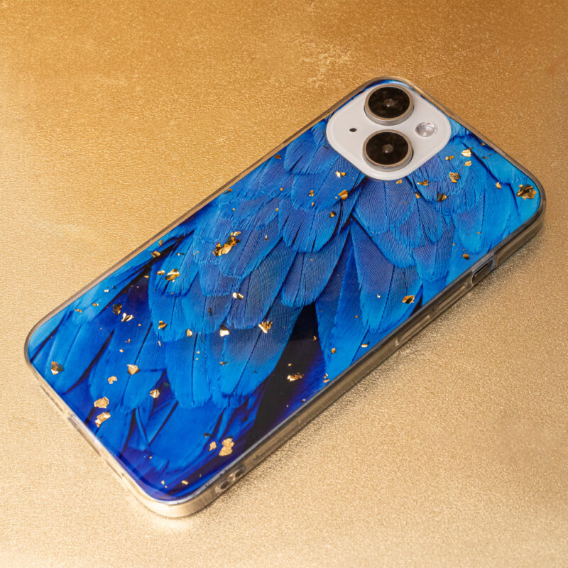 Gold Glam case for iPhone 11 blue - Bild 10